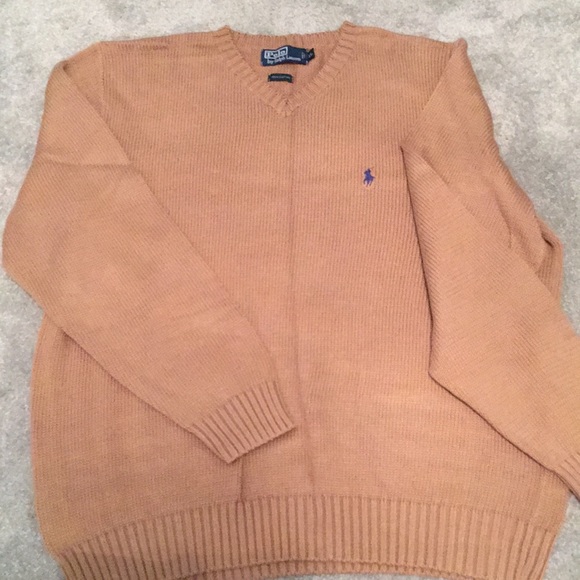 Polo Ralph Lauren Other - Camel colored Polo sweater. Size XL.